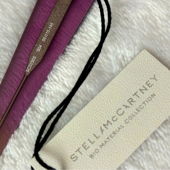 STELLA McCARTNEY Cat Eye Retro Violet Sunglasses--SC0230S - Picture 11 of 15